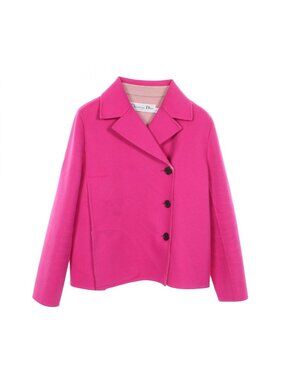 Dior Pink Cashmere Coat